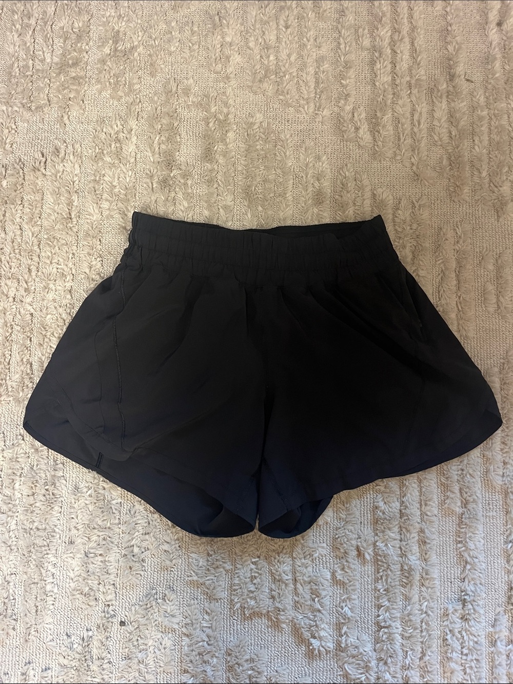 lululemon Black Women's track that shorts 5 inch inseam